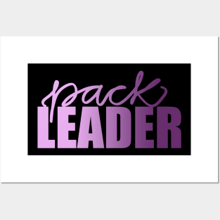 Pack Leader - Purple Posters and Art